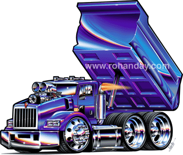 dump truck cartoon