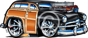 50 ford woody