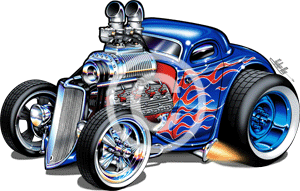 33 ford 3 window coupe with blown hemi