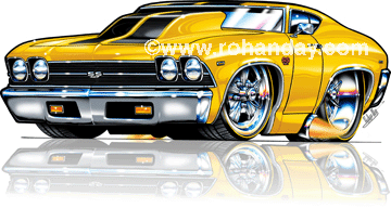 69 chevelle chase car